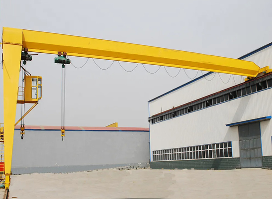 Modello su misura 16 Ton Steel Launching Single Girder Goliath Gantry Crane di MH