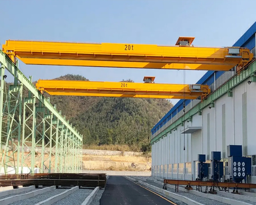 Progettazione strutturale modulare di gru a doppia trave standard europea FEM