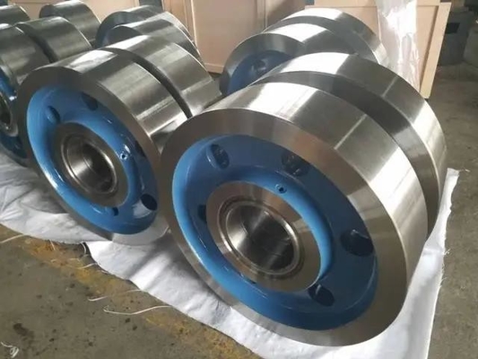 Frattura di Crane Forged Crane Wheels Wearproof di metallurgia resistente