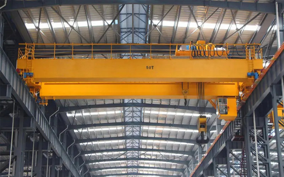 Doppio ponte di trave elettrico duraturo Crane Strong Stability 20 tonnellate 50 tonnellate