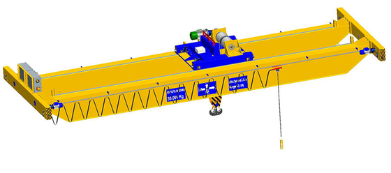 Doppio ponte di trave elettrico duraturo Crane Strong Stability 20 tonnellate 50 tonnellate