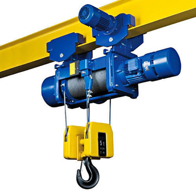 Il HS CODIFICA 84251100 5 Ton Electric Wire Rope Hoist per la gru a ponte della singola trave