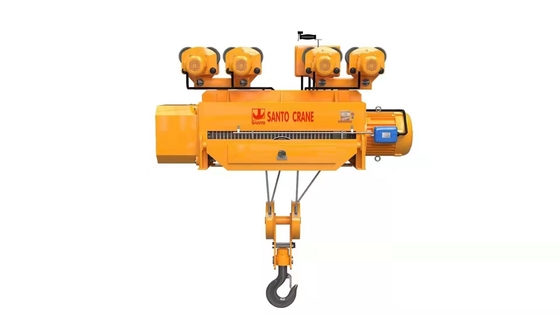 resistenza all'usura compatta telecomandata resistente alle intemperie di Crane Hoist del cavo metallico