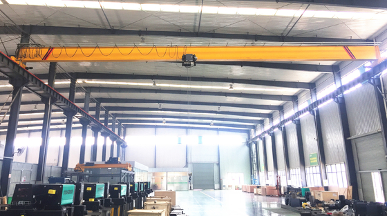 ponte di trave europeo dell'interno della portata di 10ton 22m singolo Crane Energy Efficient