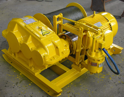Argano elettrico ad alta velocità di High Mechanical Strength del modello della JM 40 tonnellate