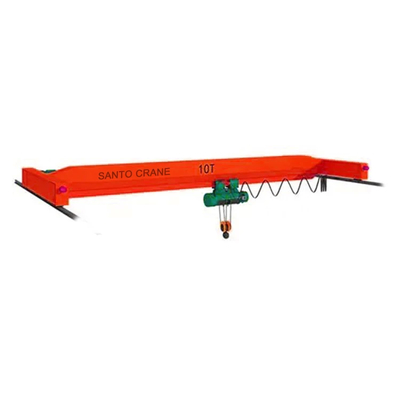 Granata a trave monotona montata sul soffitto 1-32t Capacità di sollevamento Controllo del pendente 20m/min Velocità della gru