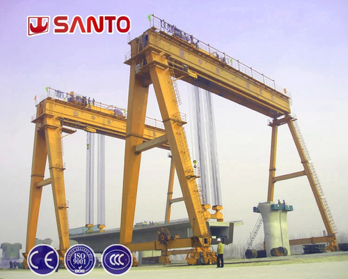 Attrezzature per gru da costruzione giallo/rosso 10-75 t carico di sollevamento 6-18 m altezza di sollevamento