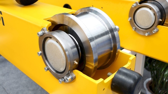La norma trattata termicamente di durezza UE ha forgiato Crane Wheels Wearproof Fracture Resistant