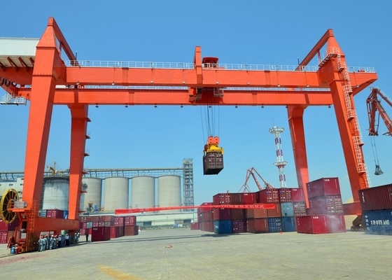 35-50T gru d'impilamento su rotaie 45m/Min Double Girder Gantry Crane