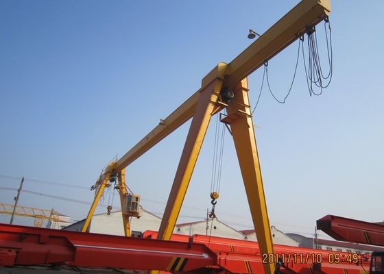 Alta utilizzazione delle aree fabbricabili Rate Single Beam Gantry Crane 20t per il magazzino
