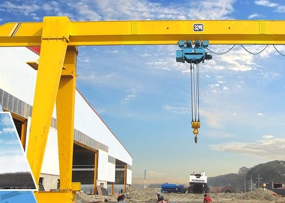 Singola gru a cavalletto della trave di 7M-40M Span Truss Beam 10 Ton For Cement Plant