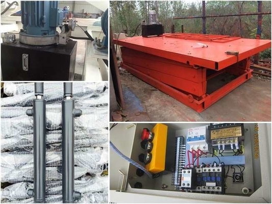 Ascensore elettrico di SANTO Stationary Hydraulic 3 Ton Scissor Lift 5.5KW per costruzione