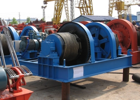 Argano elettrico di multi industriale di angolo 0.5T-60T con la ripresa esterna senza fili