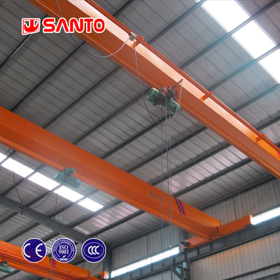 Iso 1T 20T alla singola trave industriale Crane With Electric Hoist sopraelevato