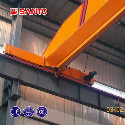 Iso 1T 20T alla singola trave industriale Crane With Electric Hoist sopraelevato