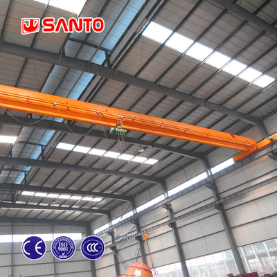 Iso 1T 20T alla singola trave industriale Crane With Electric Hoist sopraelevato