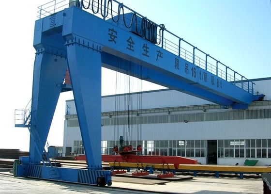 Gru versatile di Crane Widely Used Semi Goliath del cavalletto dei semi della trave del doppio 100T
