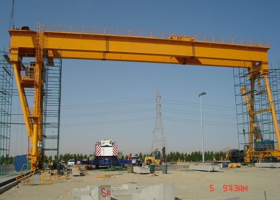Tipo gru della capriata della gru a cavalletto della trave del doppio di 500T 28.5M Span Outdoor Overhead