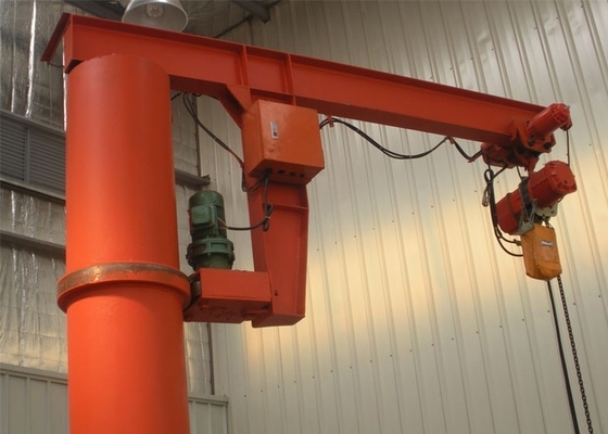 Colonna girante Jib Crane di Jib Crane Hoisting Equipment Column Fixed del braccio dell'oscillazione