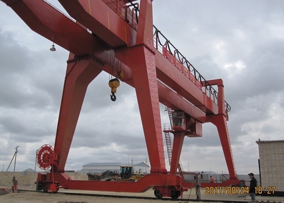 Cavalletto su rotaie elettrico di viaggio a terra Crane Heavy Duty