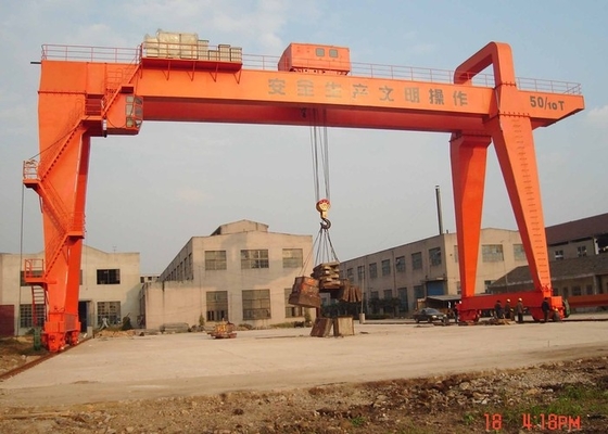 Cavalletto su rotaie elettrico di viaggio a terra Crane Heavy Duty