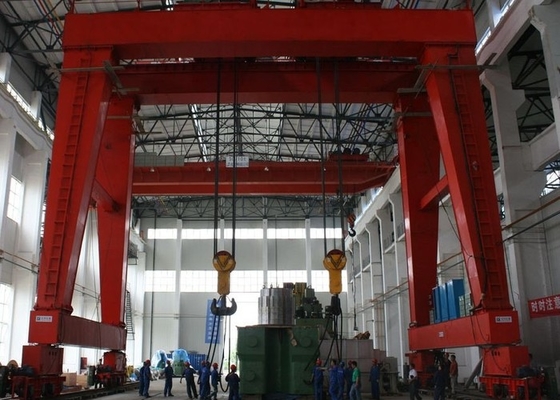 Cavalletto su rotaie elettrico di viaggio a terra Crane Heavy Duty