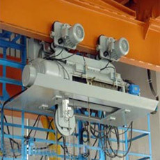 trave Crane With Heat Resistance Shield sopraelevato della fonderia di altezza dell'ascensore di 6-20m singola