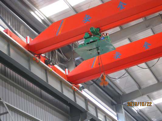 trave Crane With Heat Resistance Shield sopraelevato della fonderia di altezza dell'ascensore di 6-20m singola
