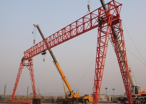 gru di pietra di Crane Goods Yard Marble Granite del singolo cavalletto del fascio della struttura di 5T 10T 20T A