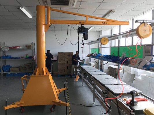 ODM dell'OEM braccio Jib Crane Flexible Rotation dell'oscillazione di 1000cm - di 650cm