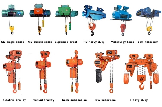 SANTO 10T 0.3-8m/Min Electric Wire Rope Winch con telecomando senza fili