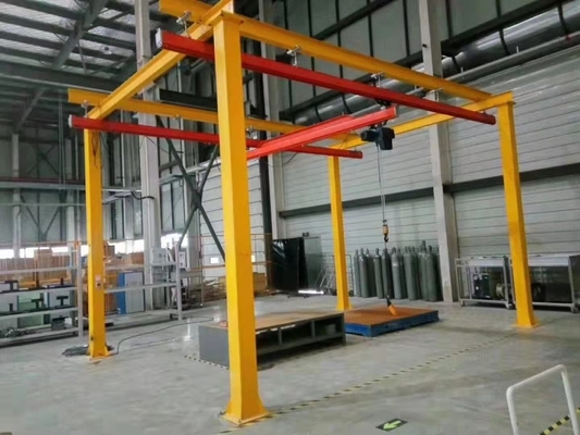 Il pavimento basso manuale del peso morto ha sostenuto la gru di isolato della gru 500kg 1000kg di KBK