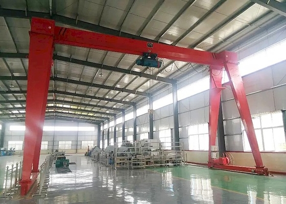 Immagazzina il cavalletto portale Crane With Hook della gru elettrica 1-20t
