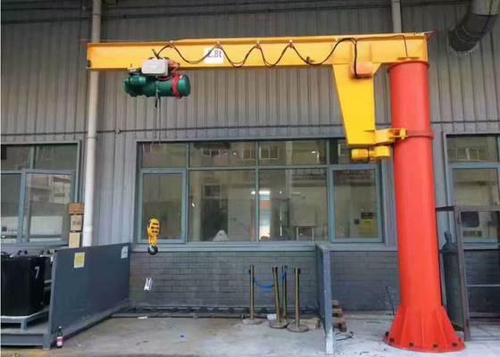 125Kg-5000Kg ha riparato la colonna ha montato Jib Crane una rotazione di 360 gradi