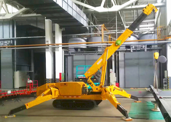 Intelaiature di base della gru telescopiche del livello dell'asta 1T-8T Mini Spider Crane With Auto