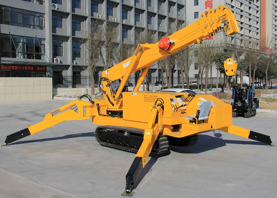 Piccolo ragno Crane For Narrow Spaces del raggio leggero di 5.07m-16m