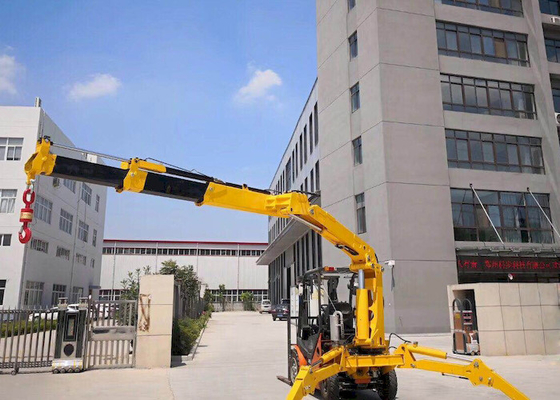 Piccolo ragno Crane For Narrow Spaces del raggio leggero di 5.07m-16m