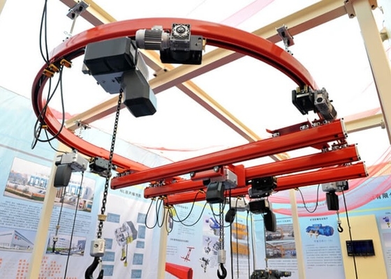 Portate pista KBK Crane With Electric Hoist del soffitto dell'officina di 12m - di 3m
