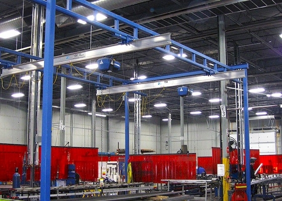 Gru della stazione di lavoro di Crane Ceiling Mounted Free Standing del ponte sospeso del ODM KBK dell'OEM
