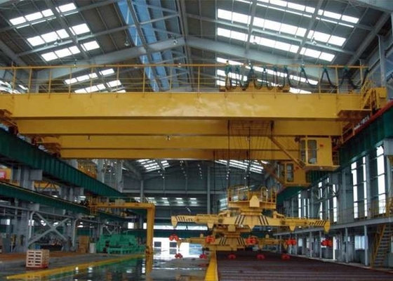 Forte doppia gru a ponte metallurgica sopportante dell'officina di QD della gru a ponte della trave