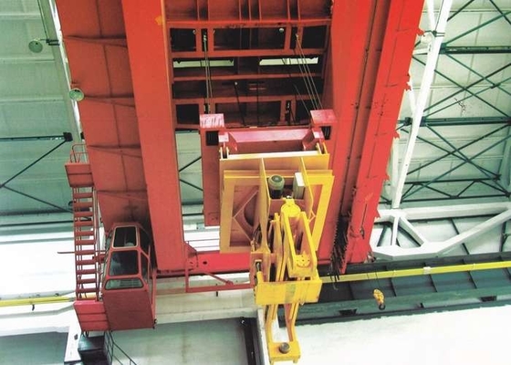 Gru a ponte del doppio fascio elettrico della portata della gru 7-35m della fine nastro della trave del doppio di iso del CE