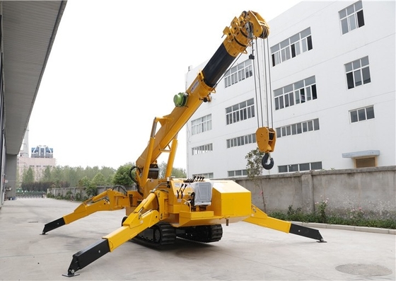 Intelaiature di base della gru telescopiche del livello dell'asta 1T-8T Mini Spider Crane With Auto