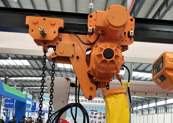 Attrezzatura di sollevamento industriale elettrica bassa della gru del paranco a catena 81db dell'altezza libera 0.5T-50T