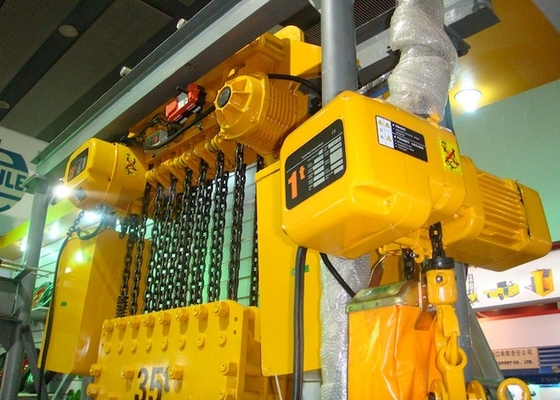 Diametro 6.3mm al paranco a catena elettrico di 11.2mm 1T 3T 5T con il carrello motorizzato