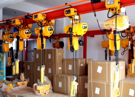 Blocchetto a catena elettrico di ISO9001 500lb 1000lb con la sospensione fissa del gancio