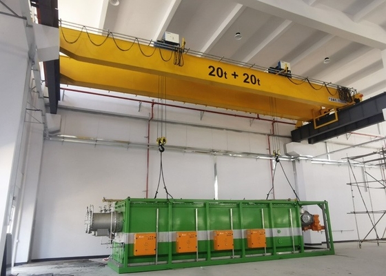 ODM europeo di Ton Bridge Crane della gru a ponte 20 della trave singola o doppia del CE