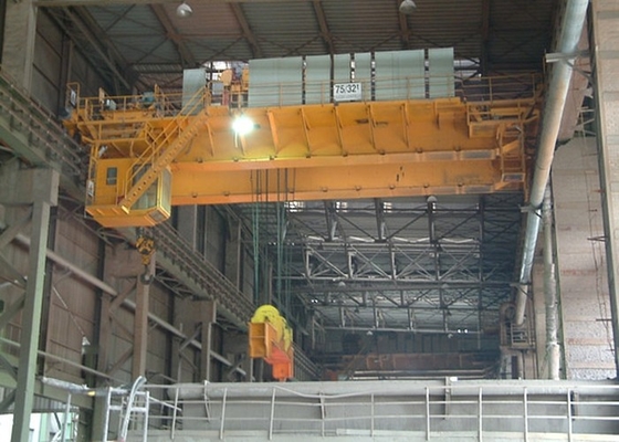 gru della siviera dell'acciaieria di 380v 50hz Ton To 20/5 63/10 di Ton Metallurgical Foundry Crane