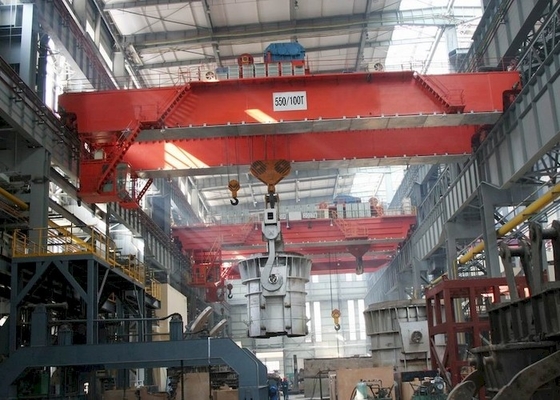 tipo ponte di 16/3.2t QDY di trave del doppio che fonde Crane In Heavy Duty Plant