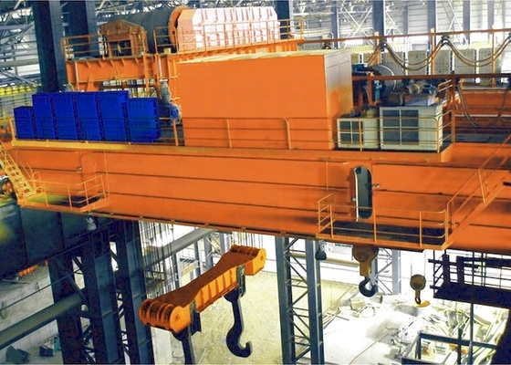 Gru della siviera per getti del gancio del doppio della gru A7 di QDY 5-74/20 Ton Double Girder Steel Gantry