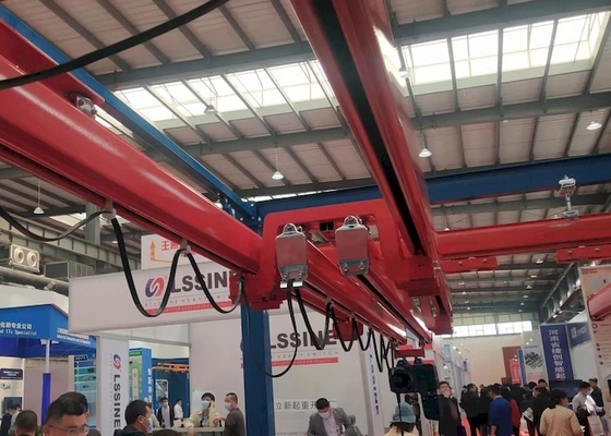 Gru di SANTO 2 Ton Semi Automatic KBK Crane Flexible Double Girder Suspension